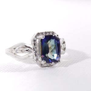 Mystic Gemstone Ring 1.3 Carats Size 7